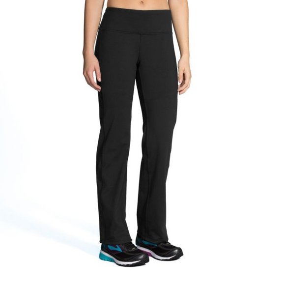 Brooks Threshold Running Pant Size L Black - Picture 1 of 1